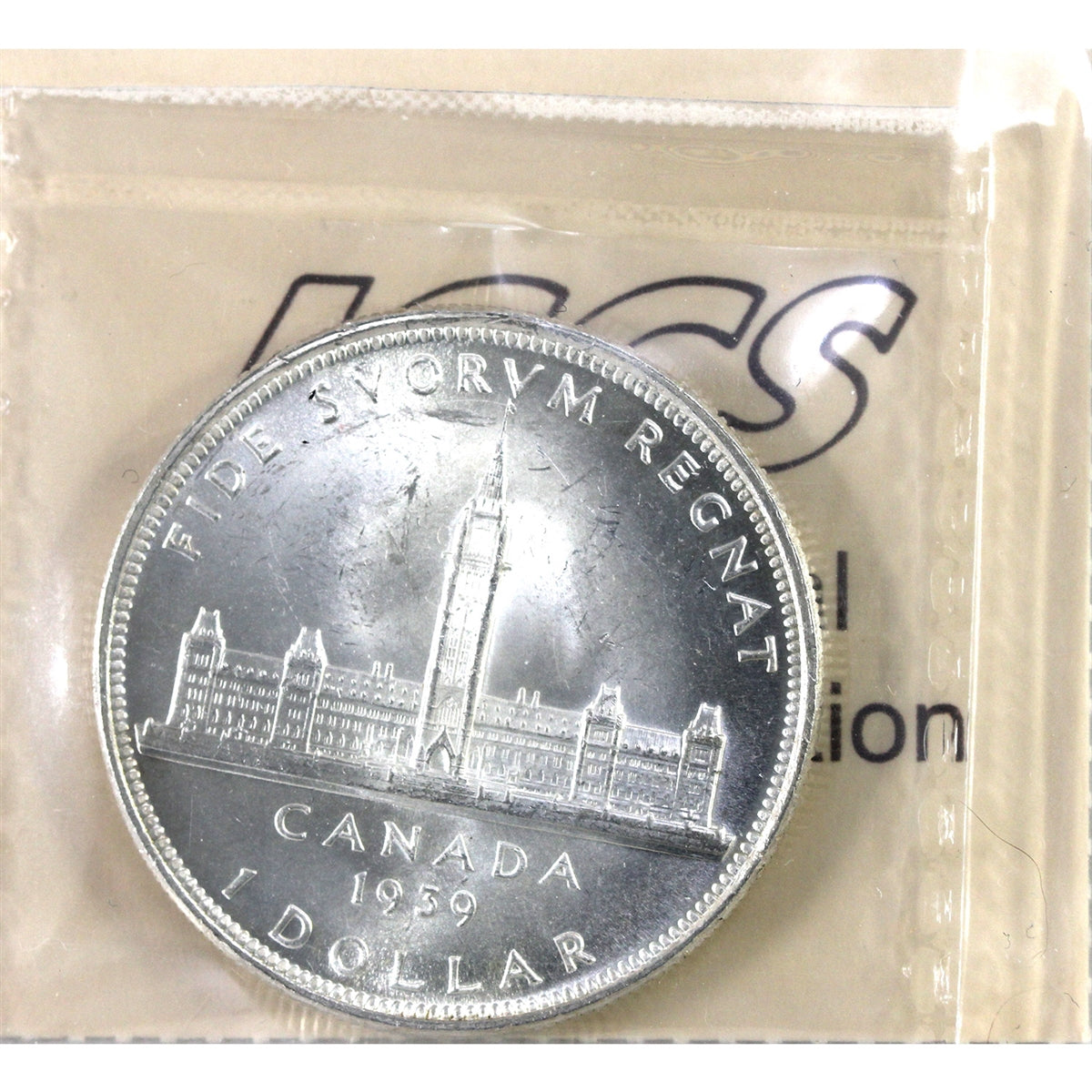 1939 Canada Dollar ICCS Certified MS65 (XCZ 630)