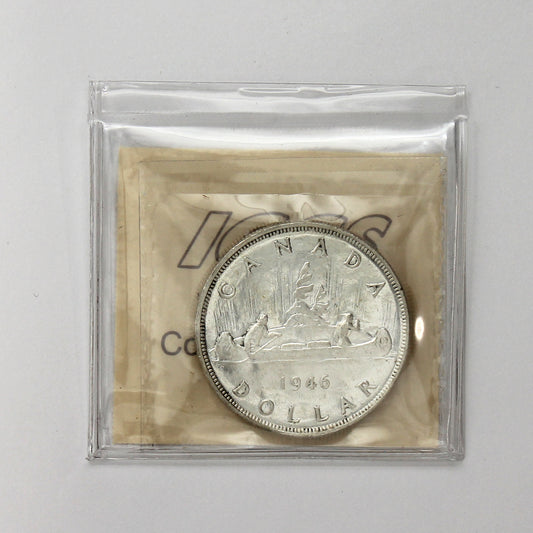 1946 SWL Canada Dollar ICCS Certified MS60 (XCZ 645) Cameo
