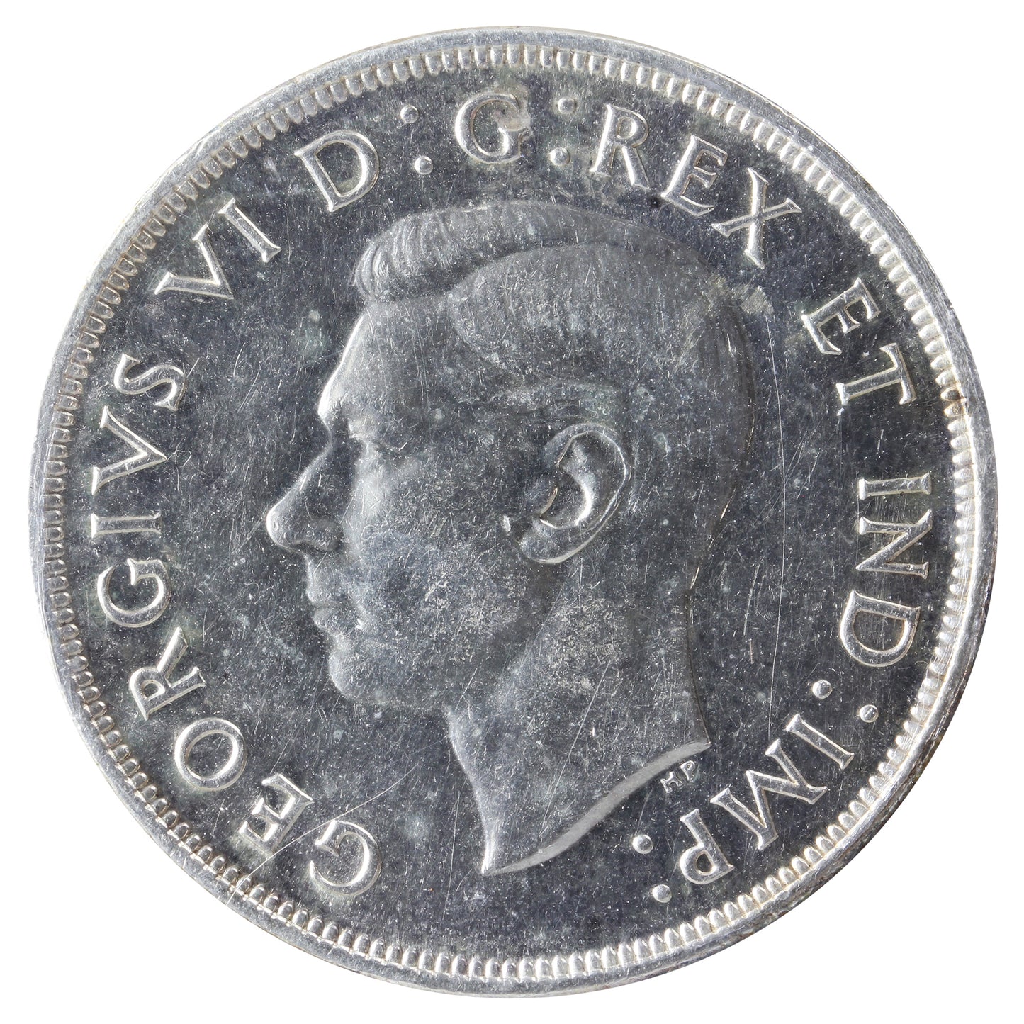 1947 Blunt 7 Canada Dollar ICCS Certified AU55