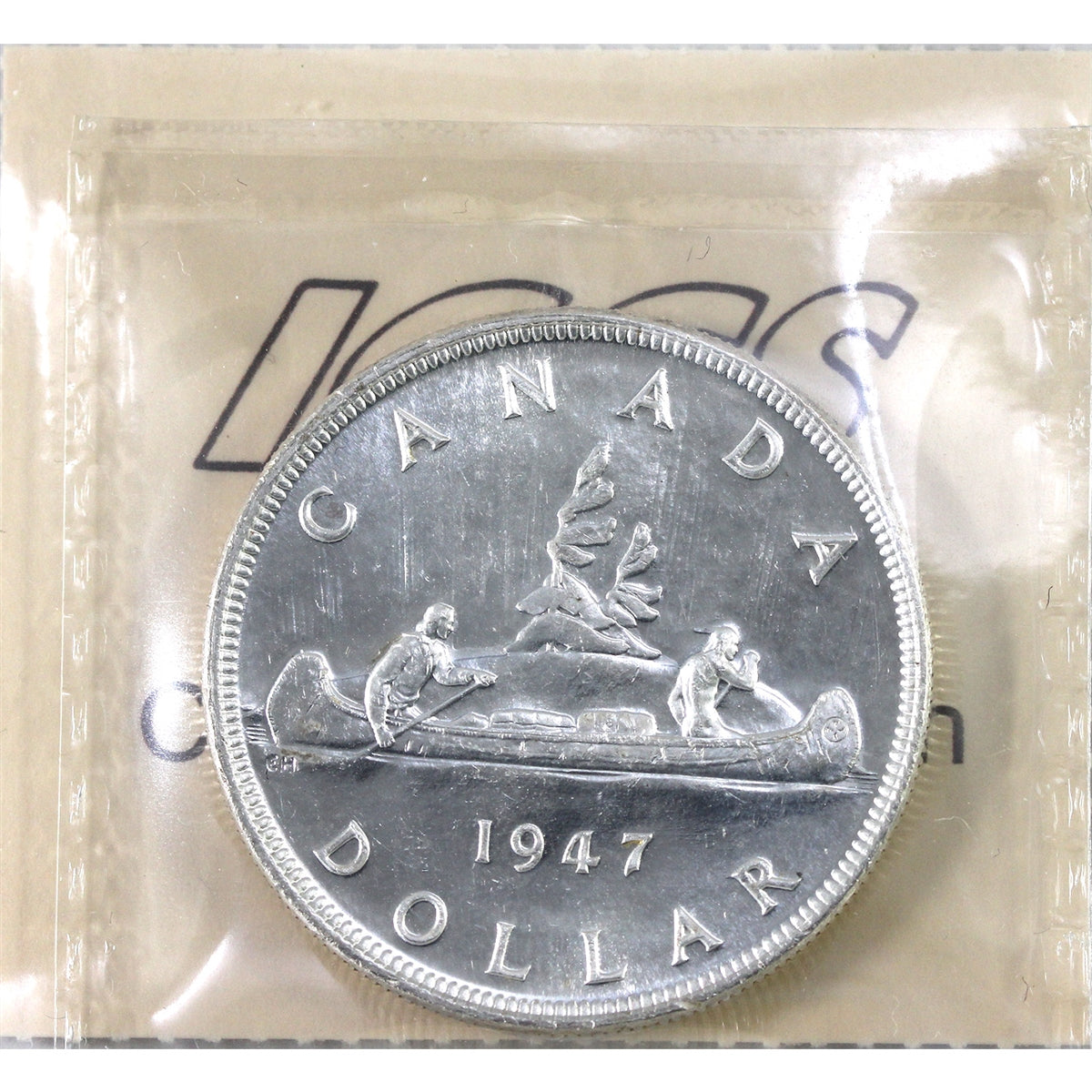 1947 Blunt 7 Canada Dollar ICCS Certified MS63 (XHI 059)