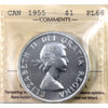 1955 Canada Dollar ICCS Certified PL66 Cameo