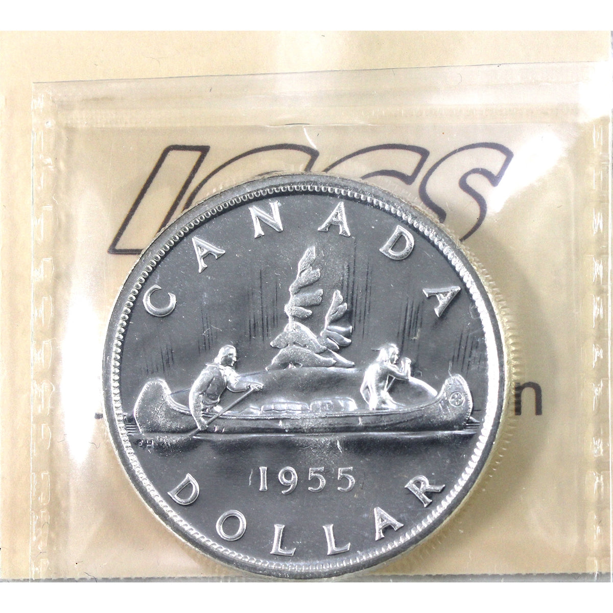 1955 Canada Dollar ICCS Certified PL66 Cameo