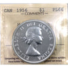 1956 Canada Dollar ICCS Certified PL66 Heavy Cameo