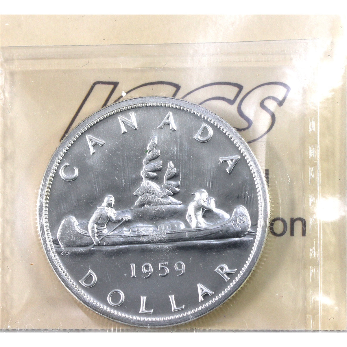 1959 Canada Dollar ICCS Certified PL66 Heavy Cameo (XXQ 499)