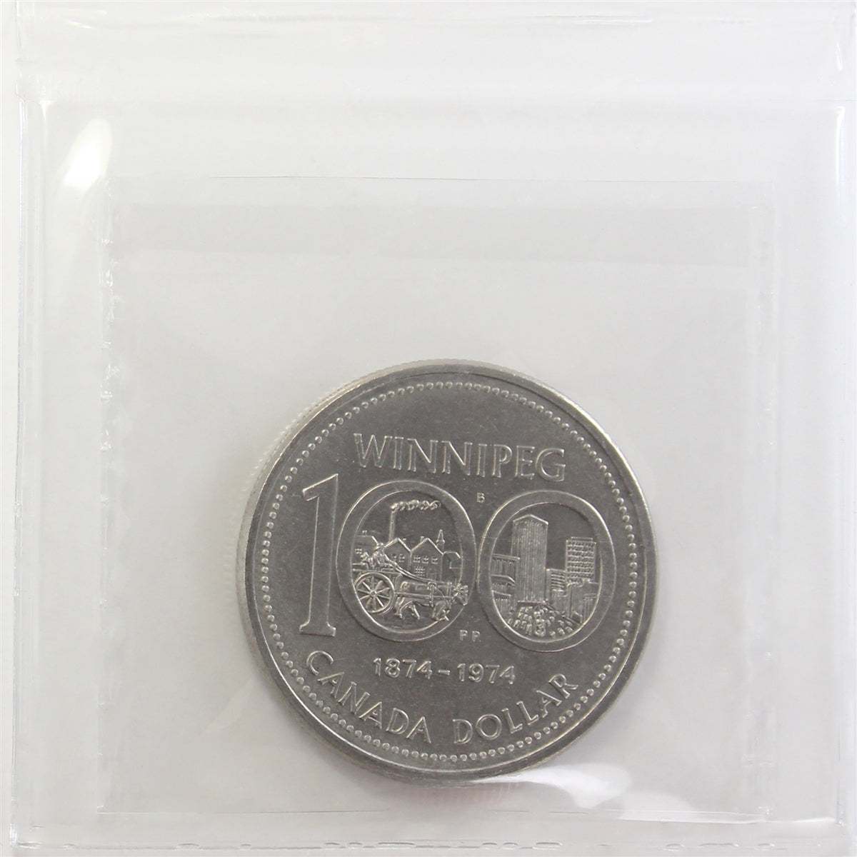 1974 Canada Nickel Dollar ICCS Certified MS65 CH #1974 Rev-005