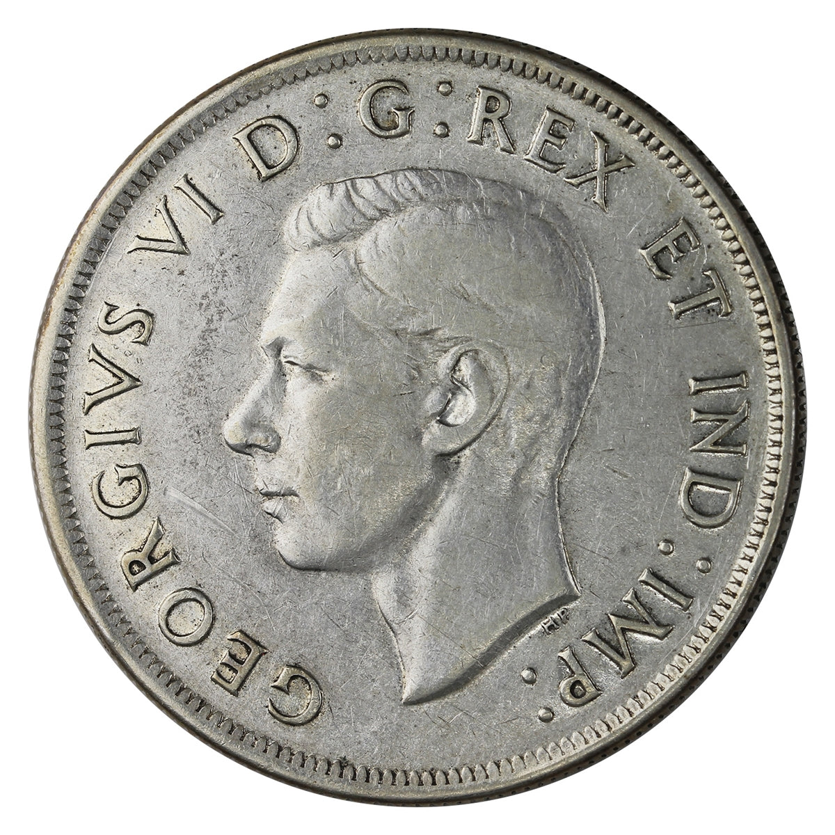 1945 Canada Dollar Fine (F12) $