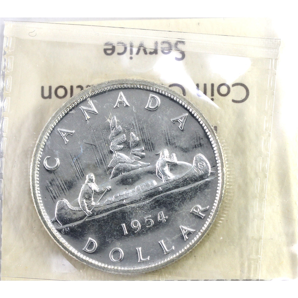 1954 Canada Dollar ICCS Certified PL65 Cameo