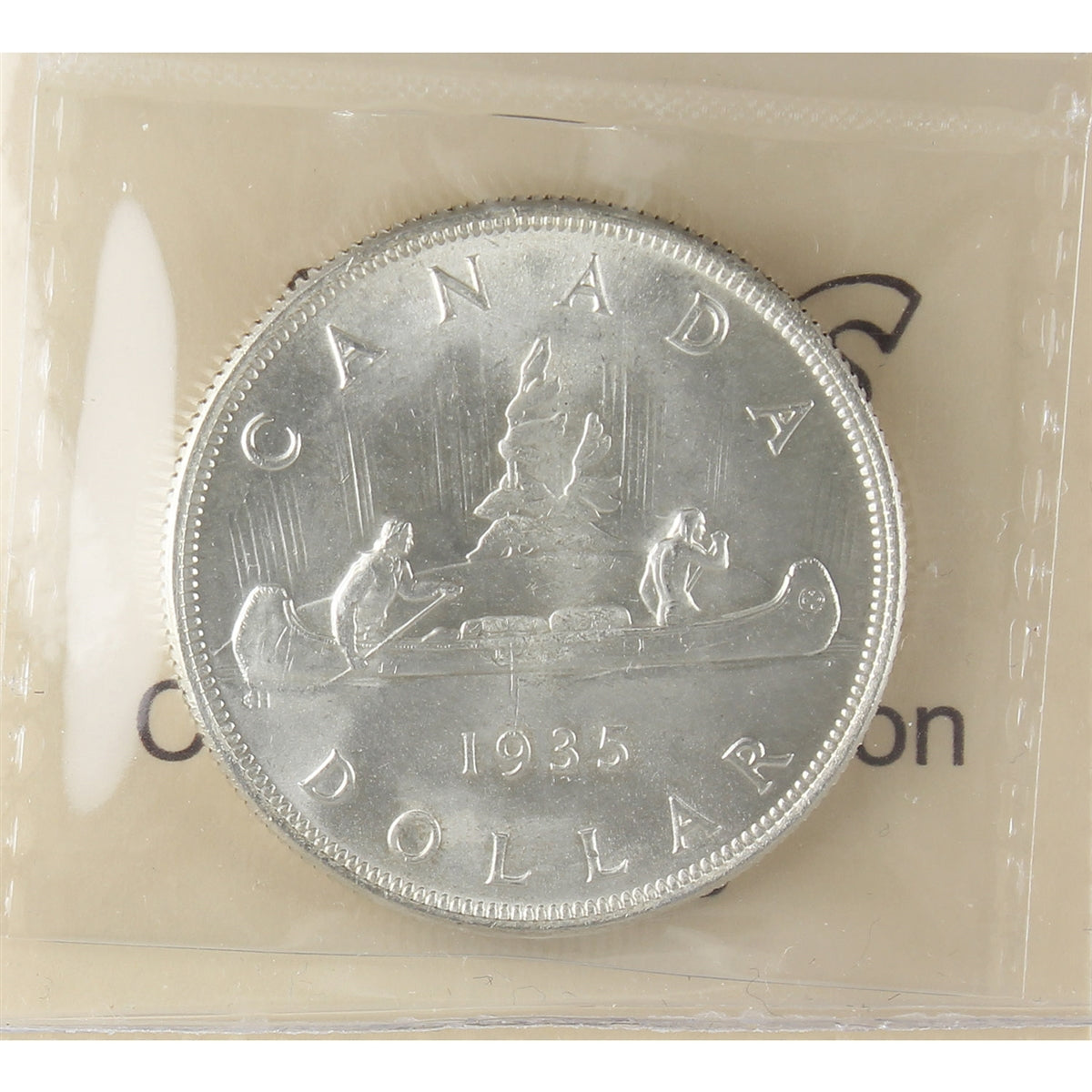 1935 Canada Dollar ICCS Certified MS65 (XCZ 592)
