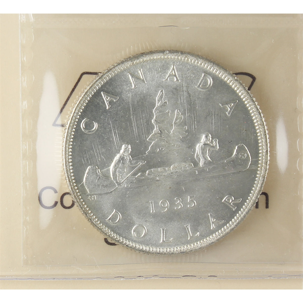 1935 Canada Dollar ICCS Certified MS65 (XVV 140)