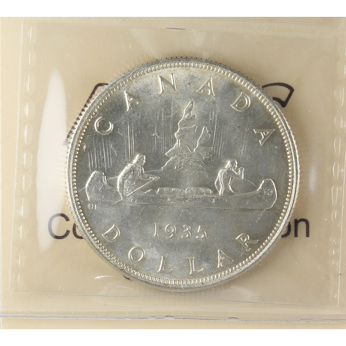 1935 Canada Dollar ICCS Certified MS65 (XVV 133)
