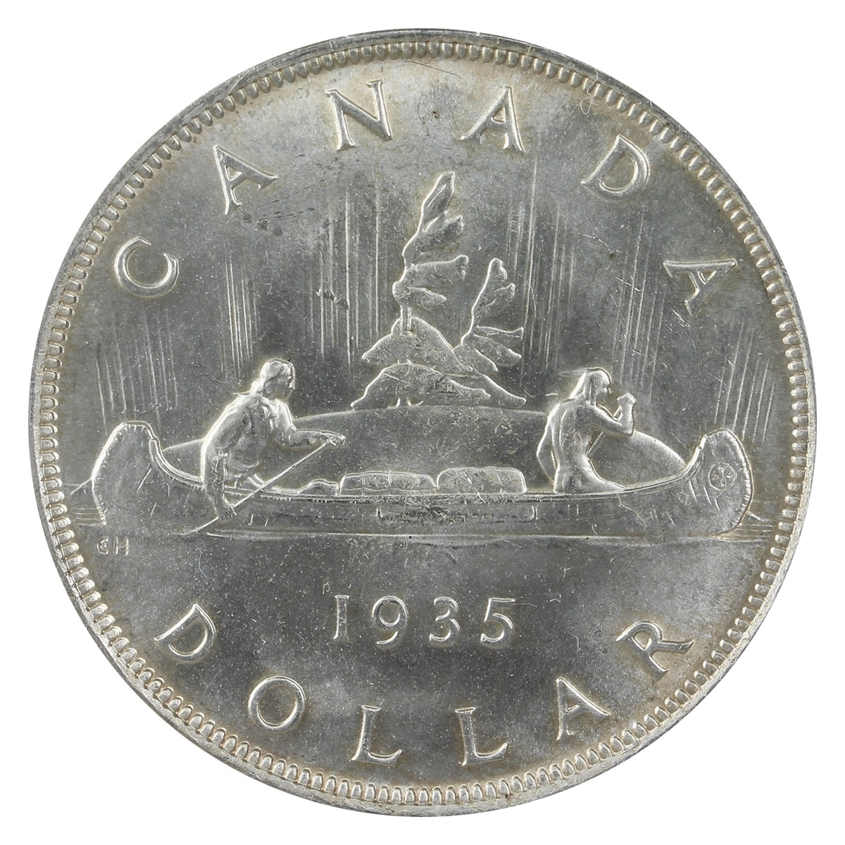 1935 Canada Dollar ICCS Certified MS65 (XVV 133)