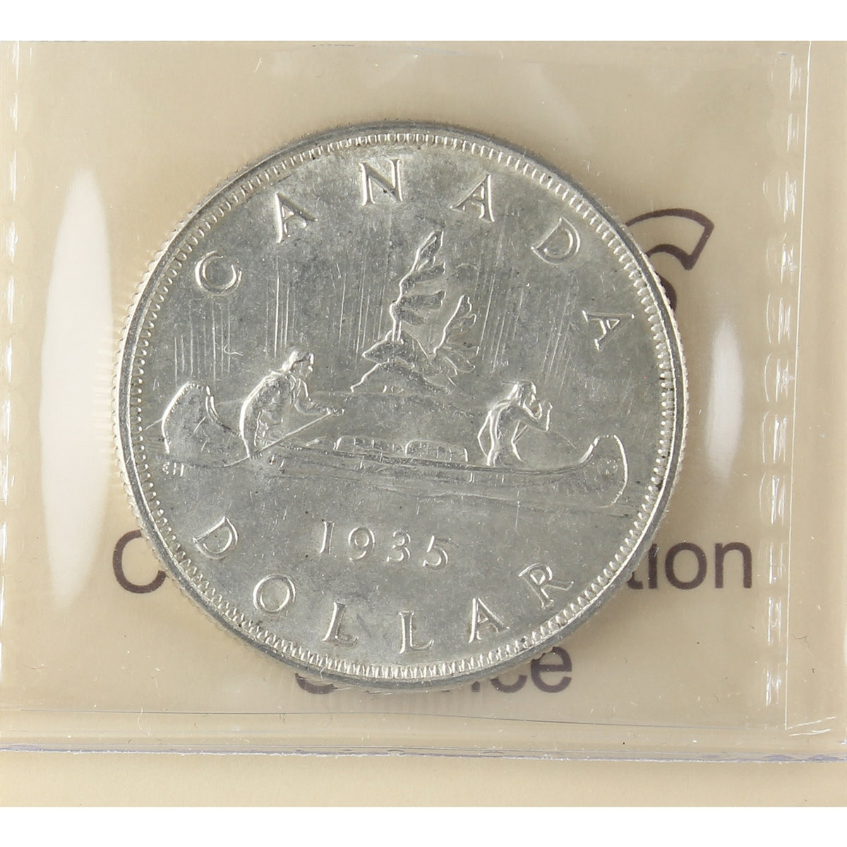 1935 Canada Dollar ICCS Certified MS64 (XCZ 601)