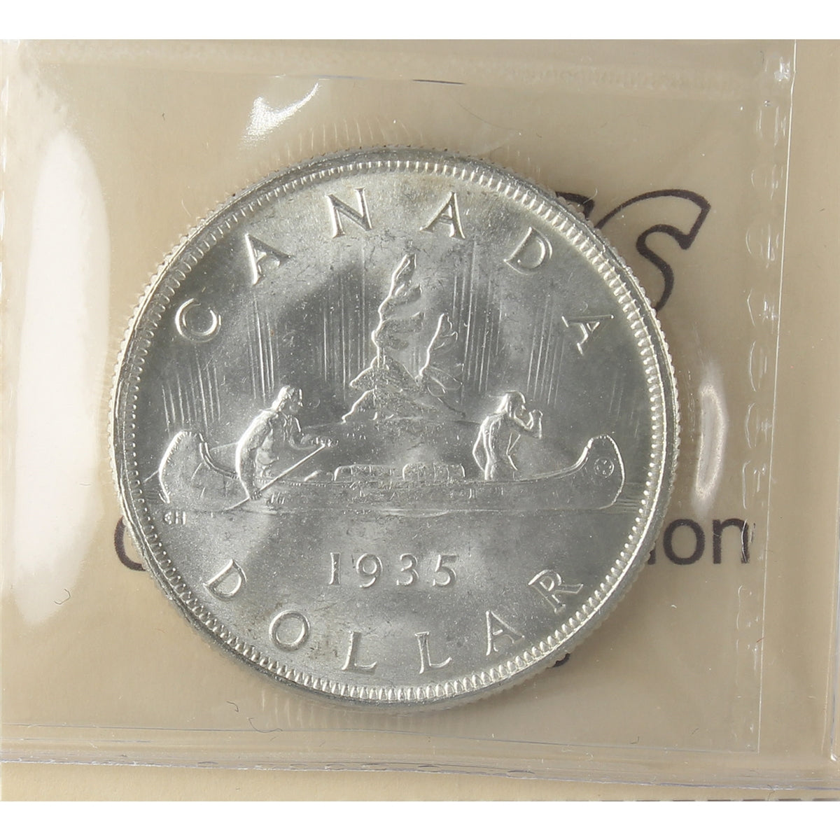 1935 Canada Dollar ICCS Certified MS64 (XCZ 609)