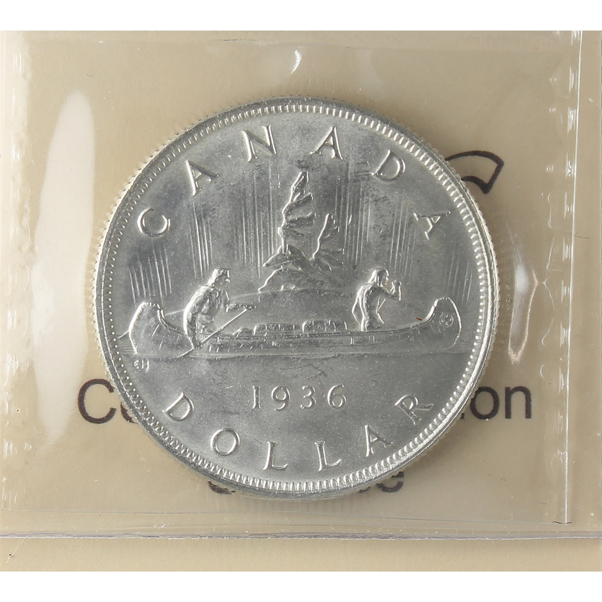 1936 Canada Dollar ICCS Certified MS64 (XDM 019)
