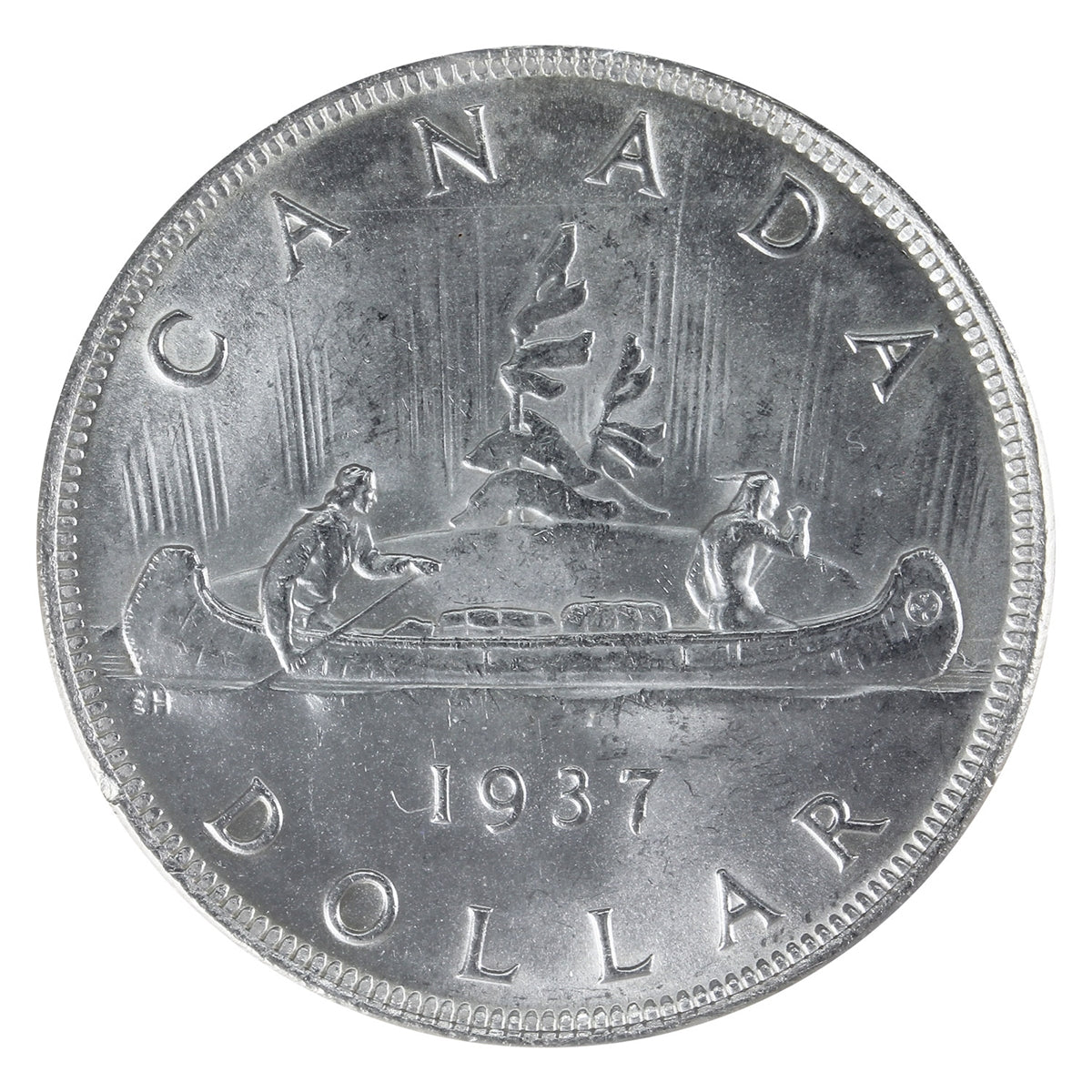1937 Canada Dollar ICCS Certified MS64 (XVR 021)