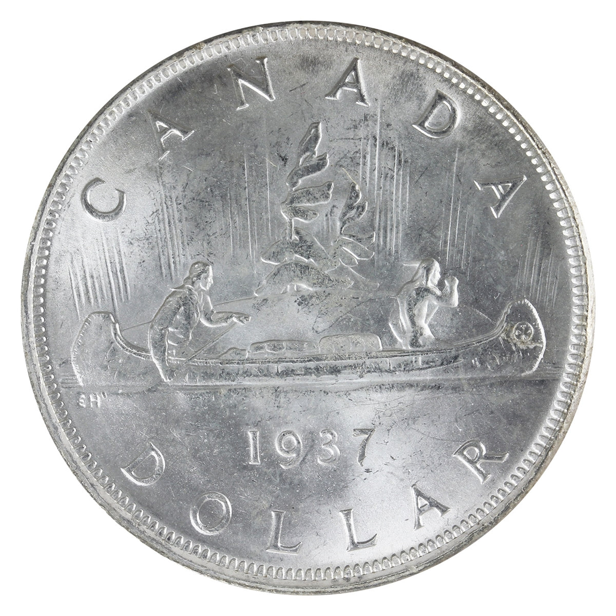 1937 Canada Dollar ICCS Certified MS64 (XSW 737)