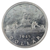 1945 Canada Dollar ICCS Certified MS60