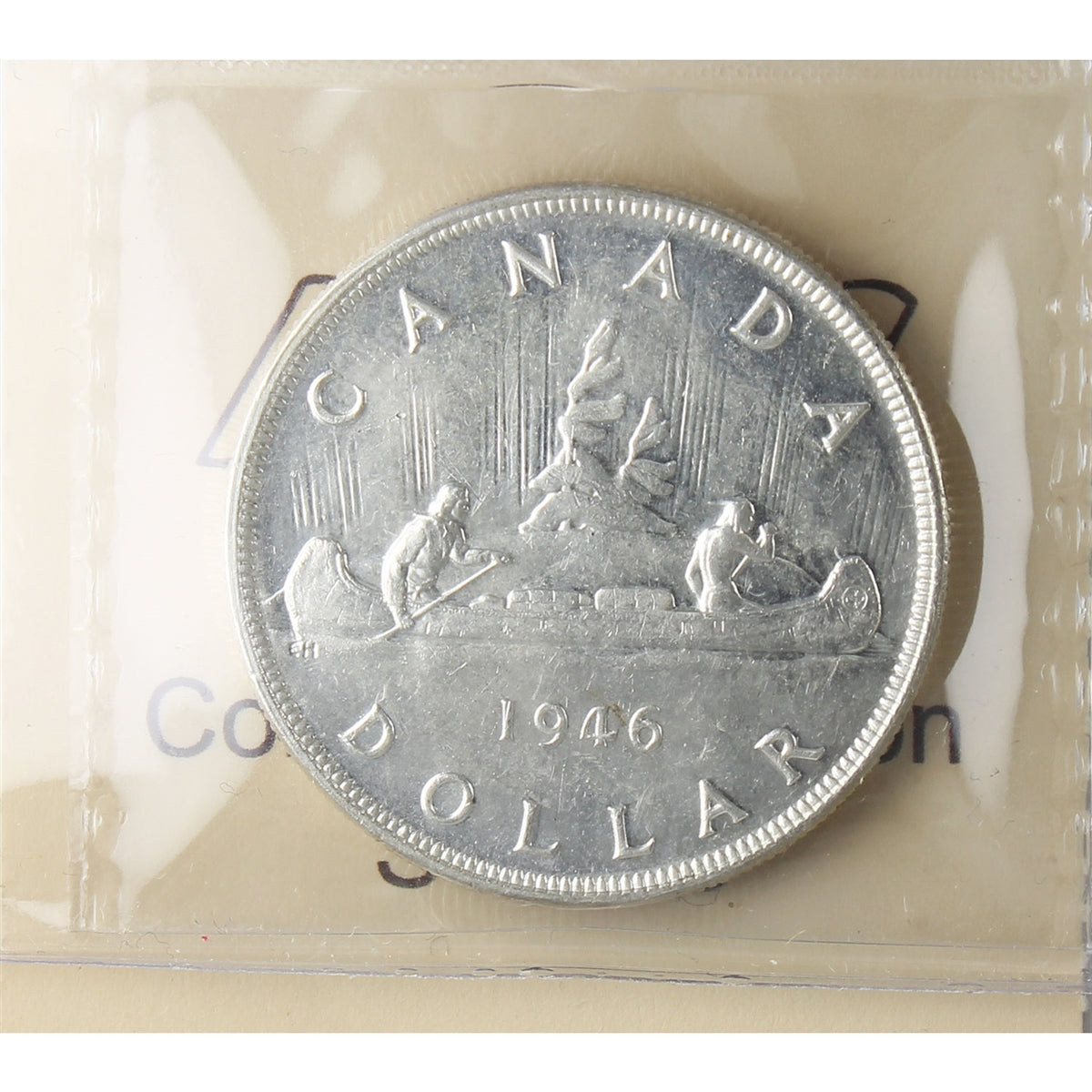 1946 Canada Dollar ICCS Certified MS60 (XMY 710)