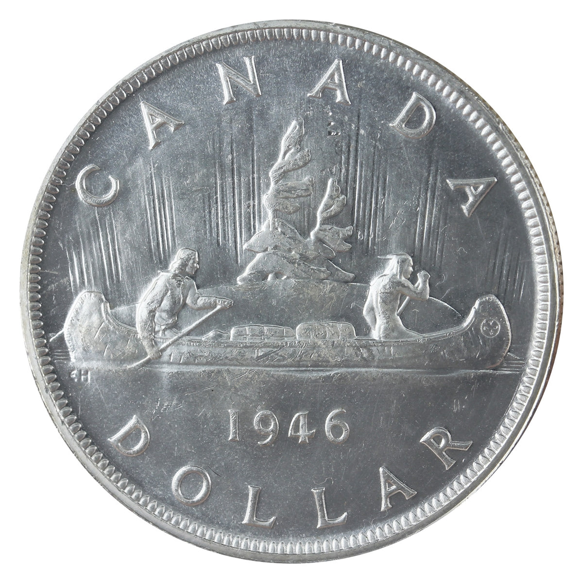 1946 Canada Dollar ICCS Certified MS60 (XMY 714)