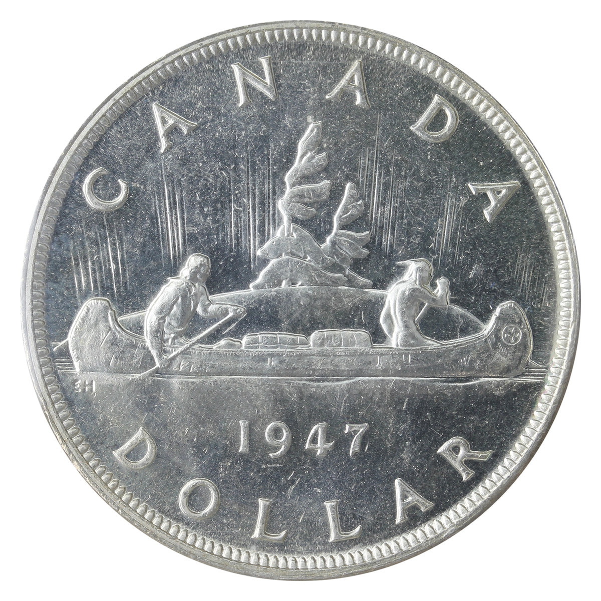 1947 Blunt 7 Canada Dollar MS64 (XZD 053) $