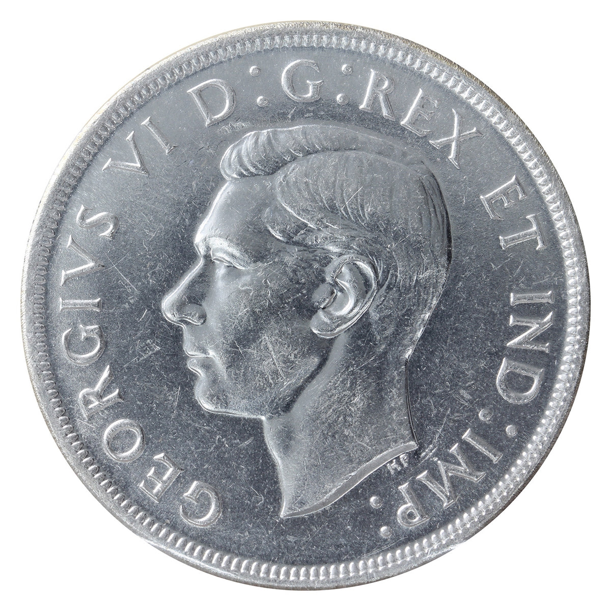 1947 Maple Leaf, Double HP Canada Dollar ICCS Certified MS62 (XHI 075)
