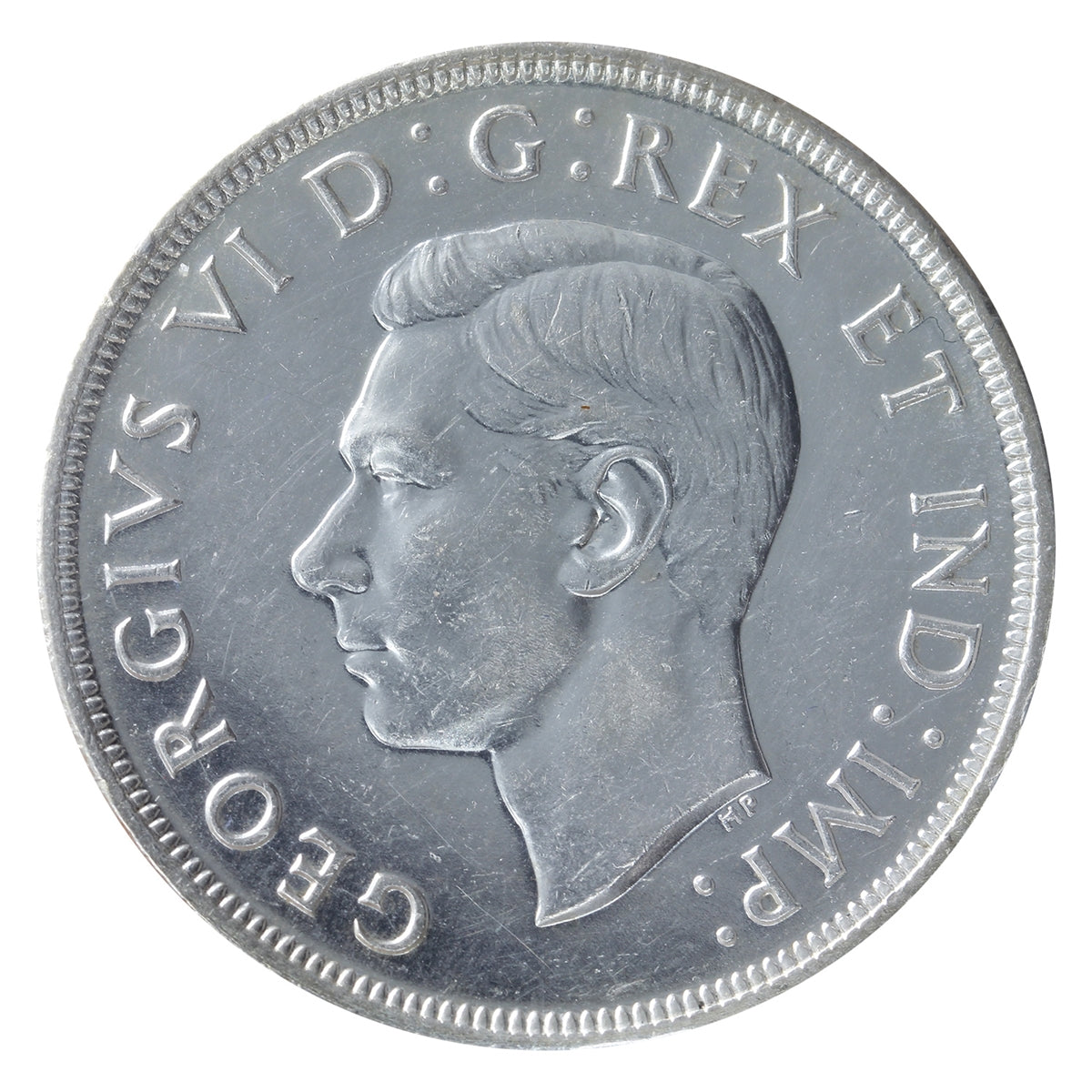 1947 Pointed 7, Dbl HP Canada Dollar ICCS Certified MS-60 (XXG 079)