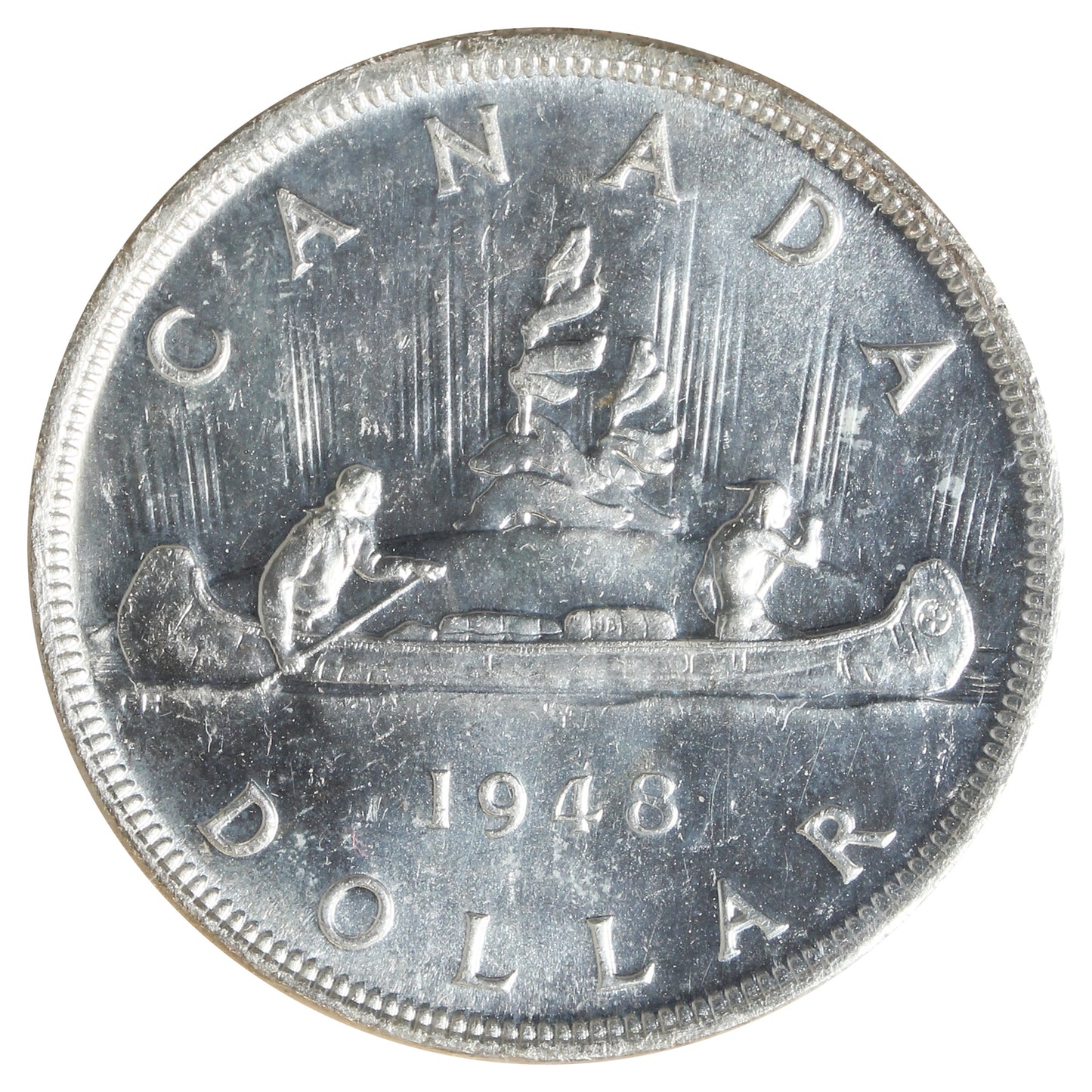 1948 Canada Dollar ICCS Certified MS63 (XHI 078)