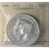 1948 Canada Dollar ICCS Certified MS62