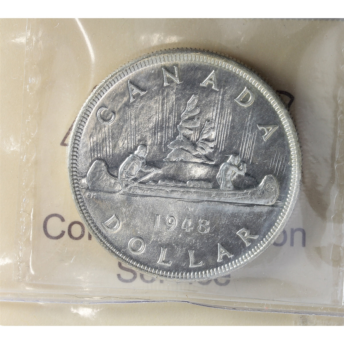1948 Canada Dollar ICCS Certified MS62