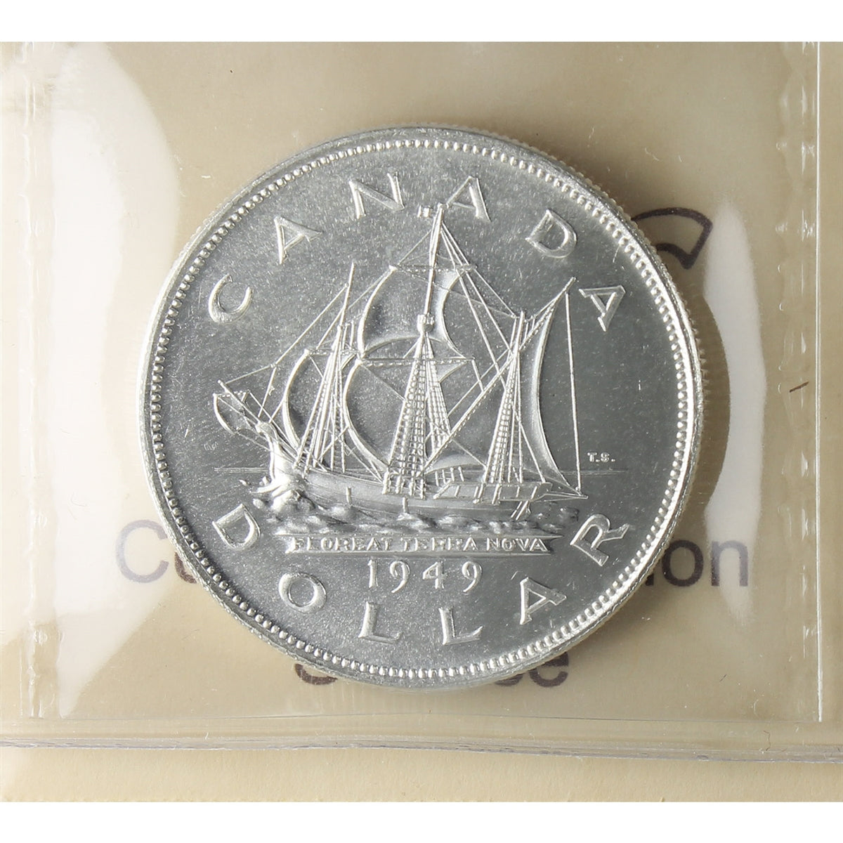 1949 Canada Dollar ICCS Certified MS66 (XMY 736)