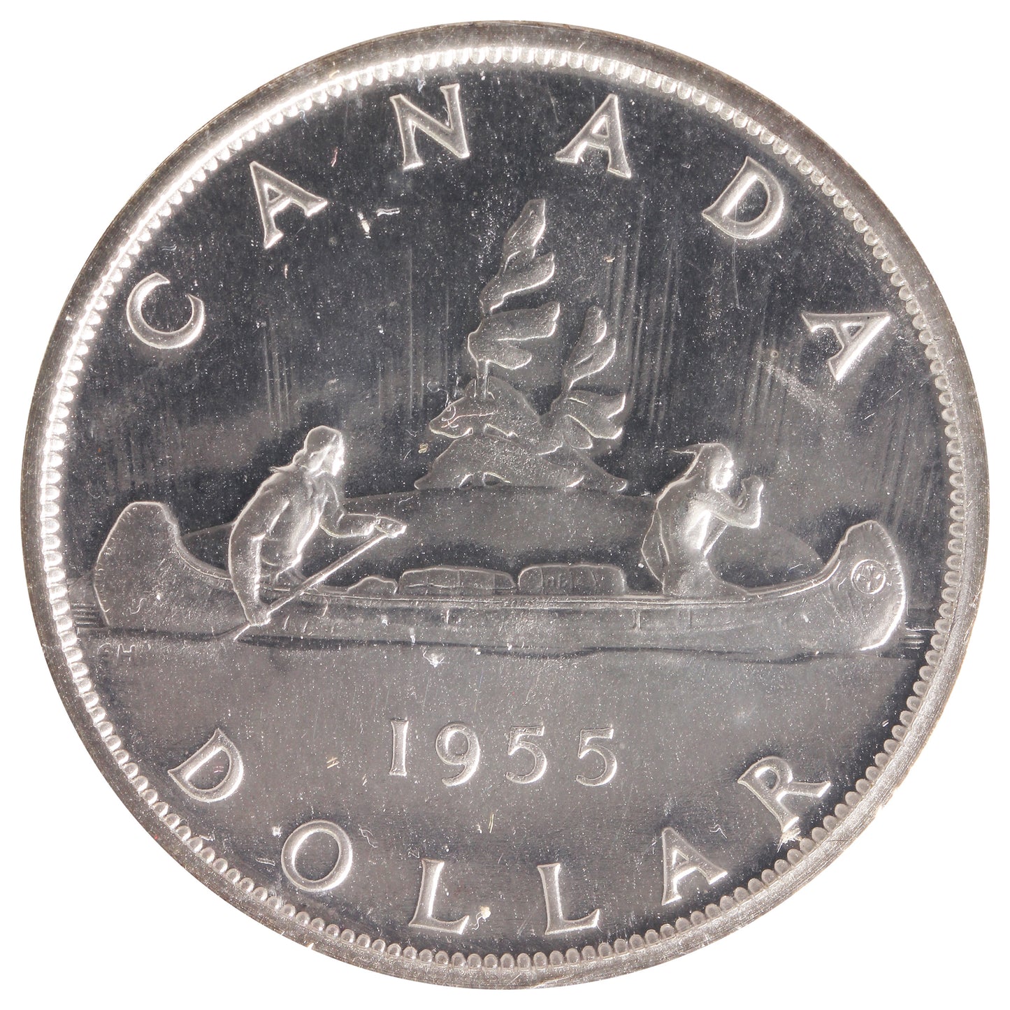 1955 Arnprior Canada Dollar ICCS Certified PL65 (XDI 425)