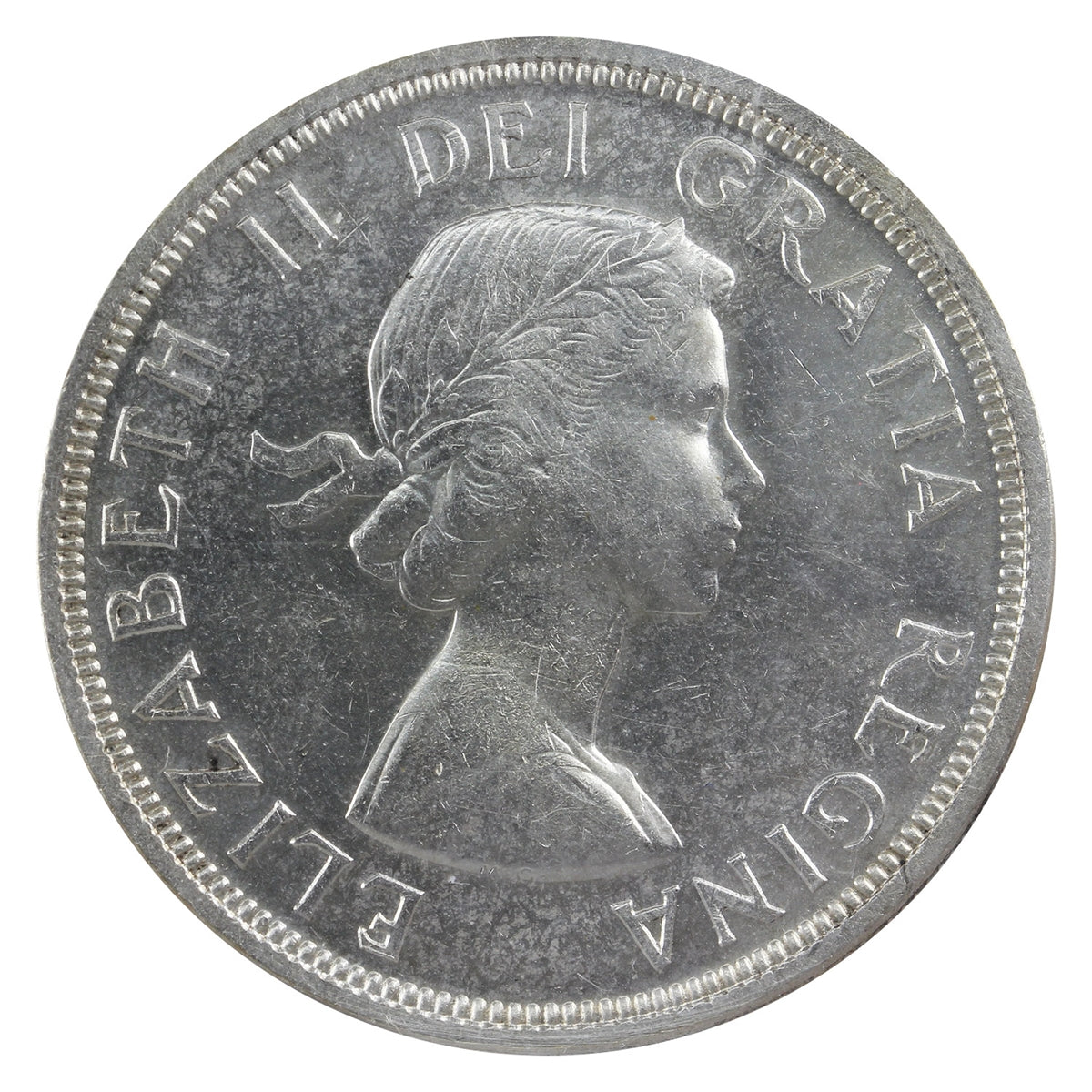 1955 Arnprior With Die Break Canada Dollar ICCS Certified MS63