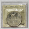 1958 Canada Dollar ICCS Certified MS65 (XPR 424)