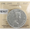 1960 Canada Dollar ICCS Certified PL67 Heavy Cameo