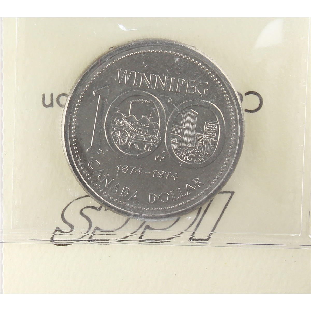 1974 Canada Nickel Dollar ICCS Certified MS64 CH# 1974, Rev-013