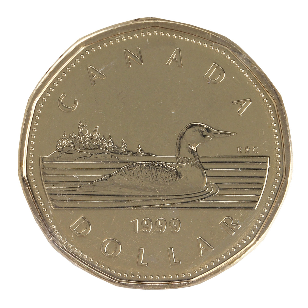 1999 Canada Loon Dollar ICCS Certified MS67 Numismatic BU