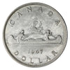 1947 Pointed 7 Canada Dollar F-VF (F15) $