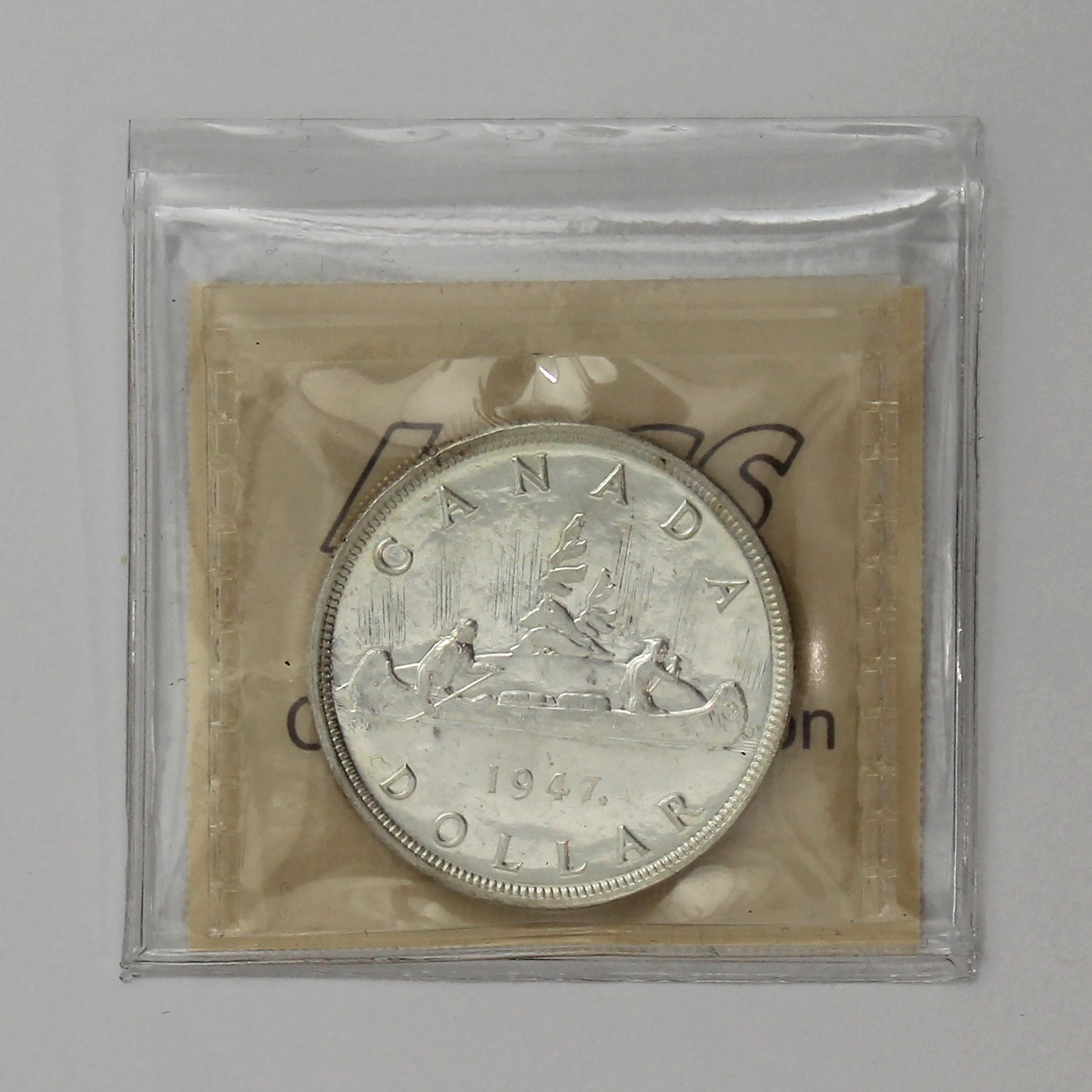 1947 Maple Leaf Canada Dollar ICCS Certified MS62 (XSW 757)