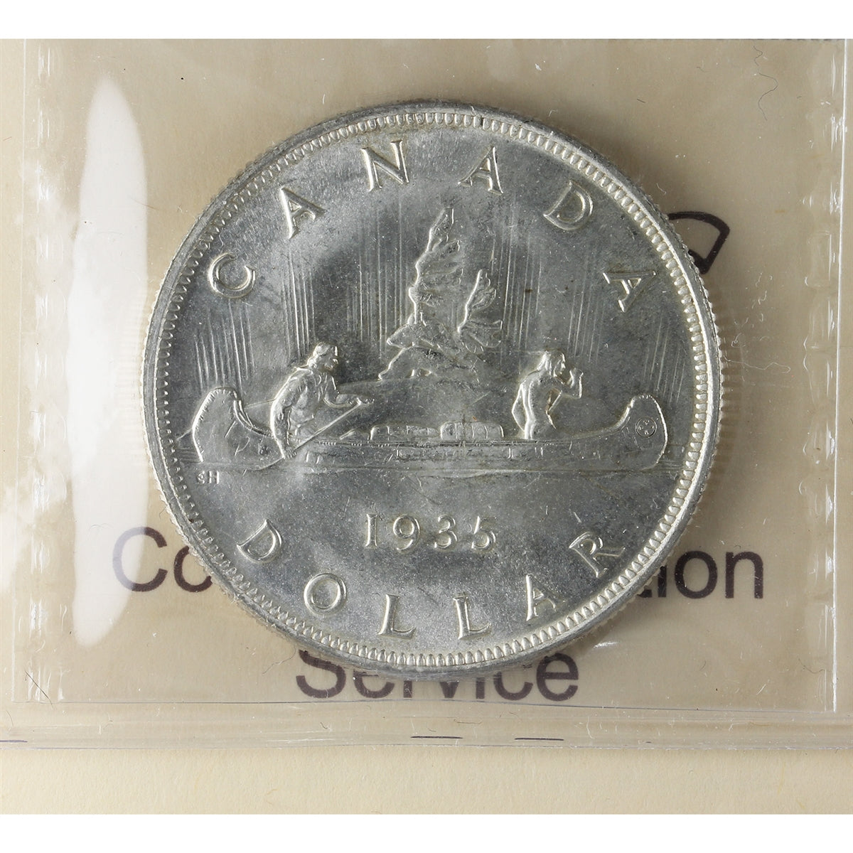1935 Canada Dollar ICCS Certified MS65 (XSW 714)