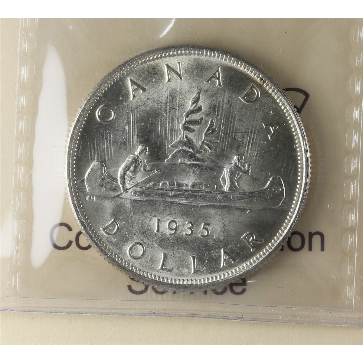 1935 Canada Dollar ICCS Certified MS65 (XDM 005)