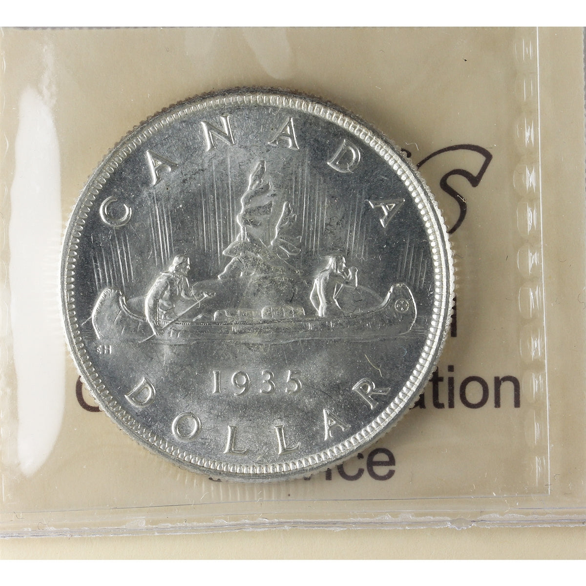 1935 Canada Dollar ICCS Certified MS65 (XMY 621)