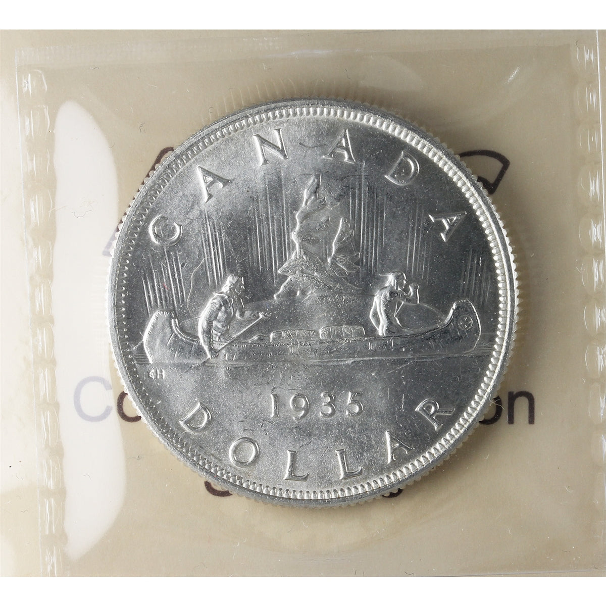 1935 Canada Dollar ICCS Certified MS65 (XZL 009)