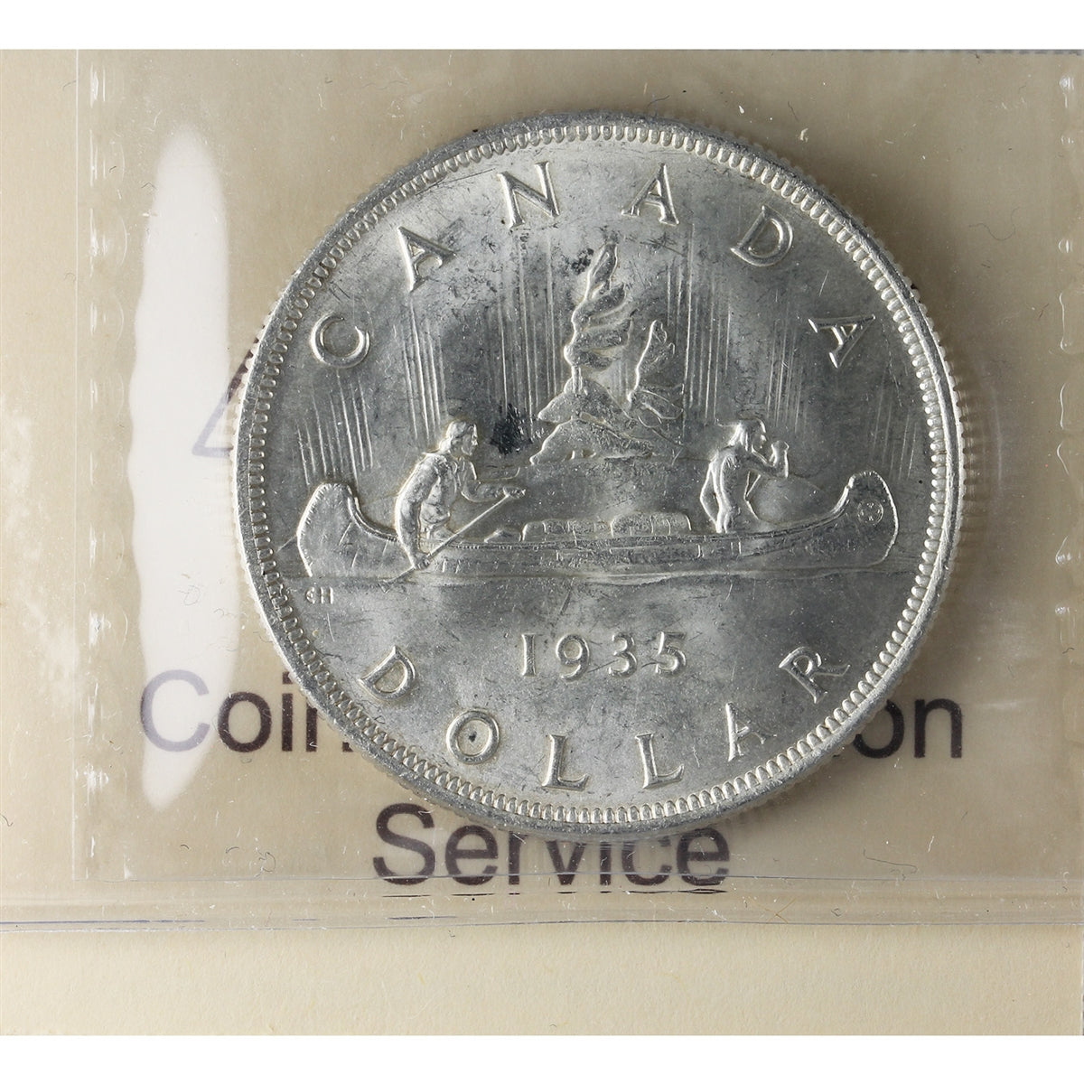 1935 Canada Dollar ICCS Certified MS65 (XZL 005)