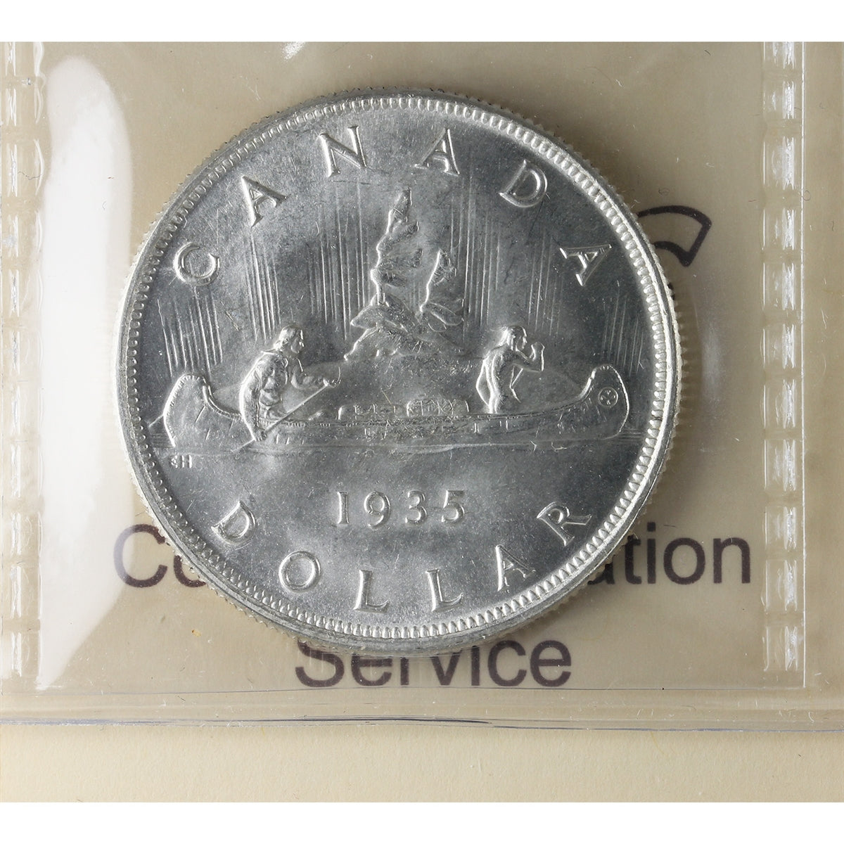 1935 Canada Dollar ICCS Certified MS65 (XHI 002)