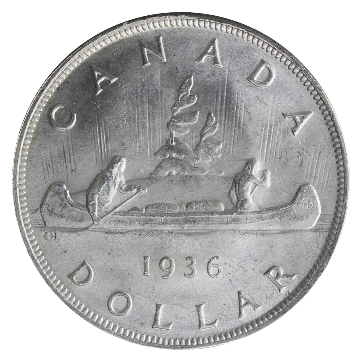 1936 Canada Dollar ICCS Certified MS64 (XMY 647)
