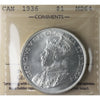 1936 Canada Dollar ICCS Certified MS64 (XMY 631)