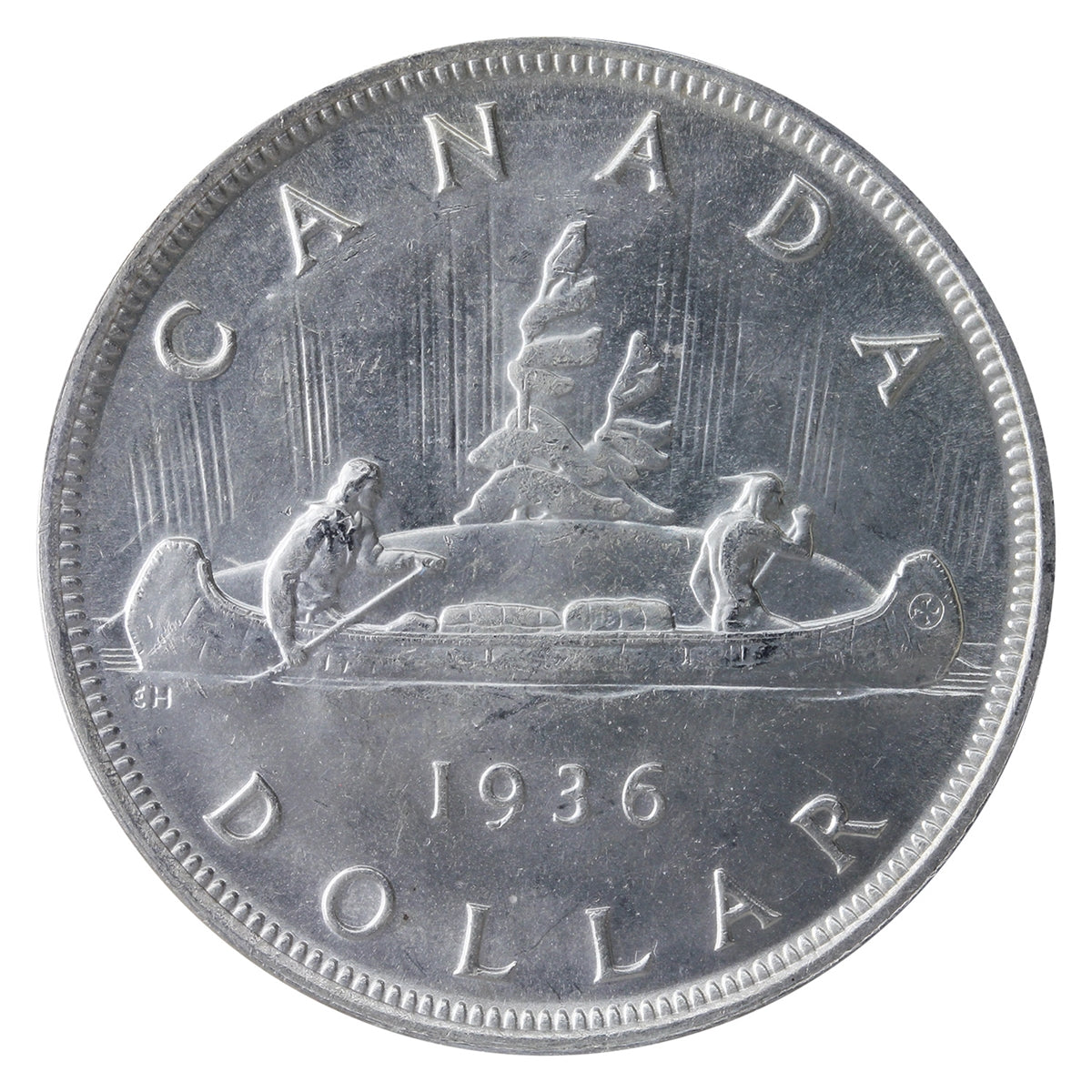1936 Canada Dollar ICCS Certified MS64 (XAM 056)