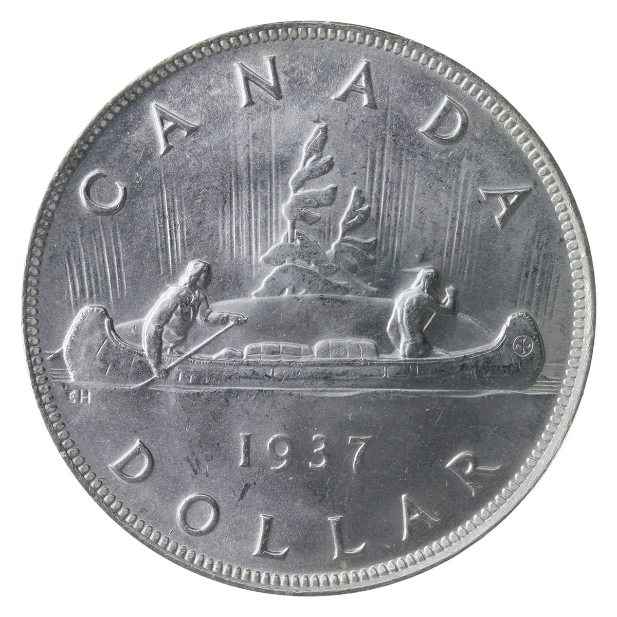 1937 Canada Dollar ICCS Certified MS64 (XVR 017)