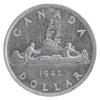 1947 Maple Leaf Canada Dollar ICCS Certified MS63
