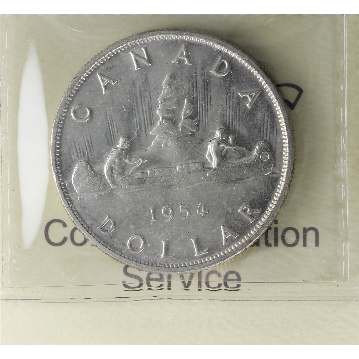 1954 SWL Canada Dollar ICCS Certified MS62